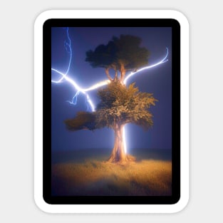 The Lighting Tree. Sticker